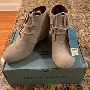 Desert Taupe Suede Women's Kala Booties